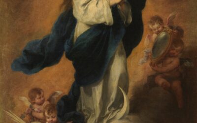 María está llena de Dios y si ella está habitada por Dios, no hay lugar en ella para el pecado